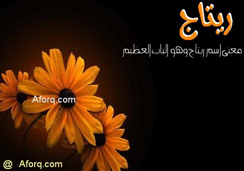 تمت الاجابة ما معنى اسم ريتاج