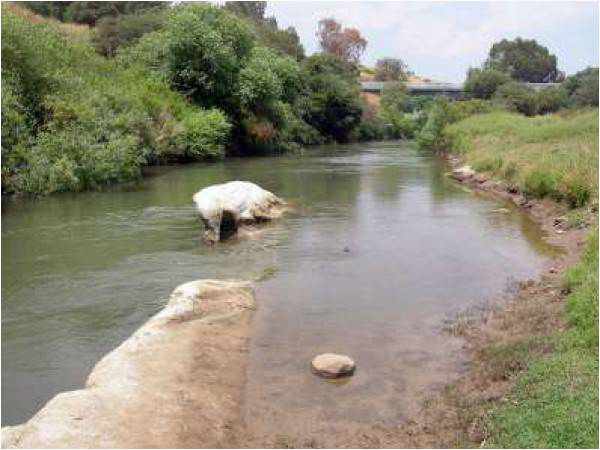 اين يصب نهر العوجا