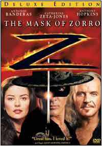 من هو بطل فيلم the mask of zorro