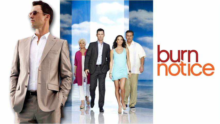 من هي ابطال مسلسل burn notice